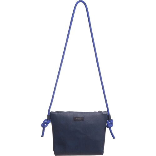 Fraenck dames vegan Crossbody Tas Alex Donkerblauw Tweedehands