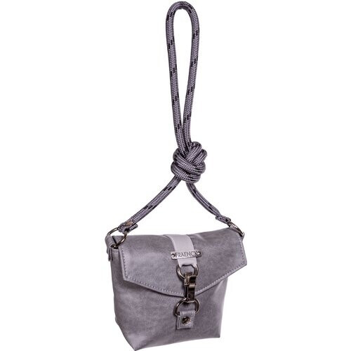 Fraenck dames vegan Crossbody Tas Luna Lichtgrijs Tweedehands