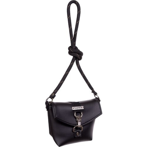 Fraenck dames vegan Crossbody Tas Luna Zwart Tweedehands