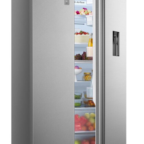 Fridgemaster Ms91520des - Amerikaanse Koelkast - 178.6 Cm - 519l - No Frost - Zilver | Nieuw (outlet)