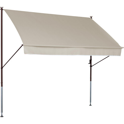 Freizeitmbel GmbH - Klemluifel - Montage zonder boren - Beige 300 cm Tweedehands