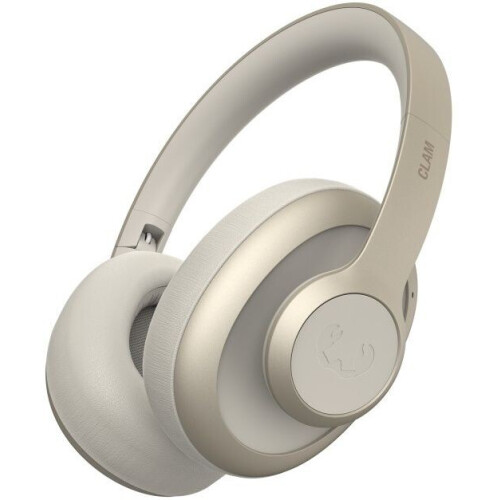 Fresh'n Rebel Clam Ace - Draadloze Over-Ear Koptelefoon - ANC 60 uur speeltijd - Beige