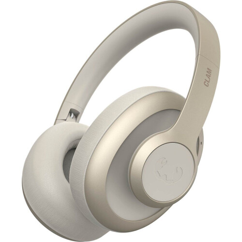 Fresh'n Rebel Clam Ace - Draadloze Over-Ear Koptelefoon - ANC 60 uur speeltijd - Beige