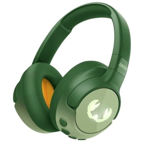 Fresh'n Rebel Clam Junior - Draadloze On-Ear Koptelefoon - Safe Sound<85 dB en ANC - Groen