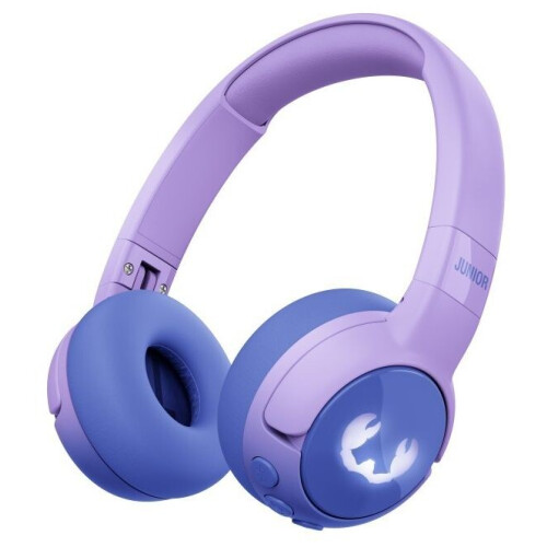 Fresh'n Rebel Code Junior - Draadloze Koptelefoon - Buddy Beats LED-effect - Blauw Paars Tweedehands