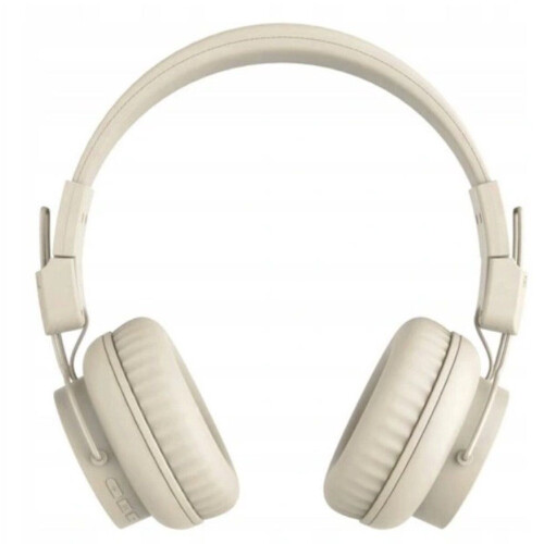 Fresh'n Rebel Koptelefoon beige draadloos Bluetooth - Draadloze koptelefoon beige on ear - 30 uur s