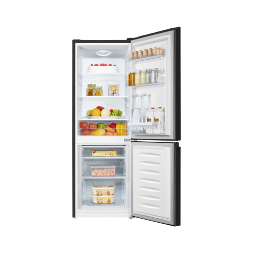 Fridgemaster Mc50165eb - Koel-vriescombinatie - 143 Cm Hoog - Zwart | Nieuw (outlet)
