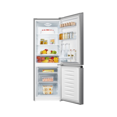 Fridgemaster Mc50165es - Koel-vriescombinatie - 143 Cm - 175l - Zilver | Nieuw (outlet)