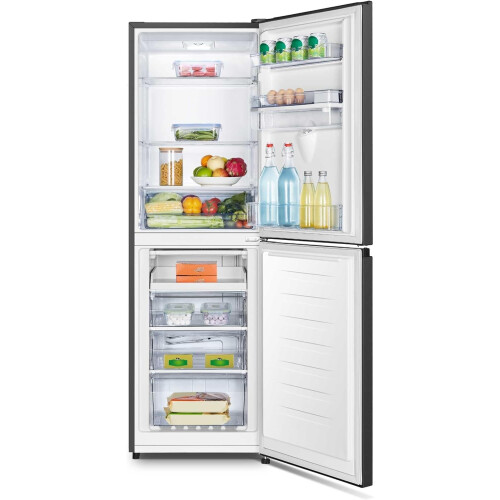 Fridgemaster Mc55240deb - Koel-vriescombinatie - 174 Cm - Zwart - Waterdispenser | Nieuw (outlet)