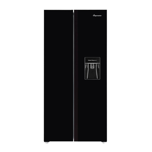 Fridgemaster Ms83430deb - Amerikaanse Koelkast - 177.7 Cm - 439l - No Frost - Zwart | Nieuw (outlet)