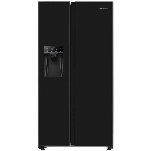 Fridgemaster Ms91500ieb - Amerikaanse Koelkast - 179.1 Cm - 499l - No Frost - Zwart | Nieuw (outlet) Tweedehands
