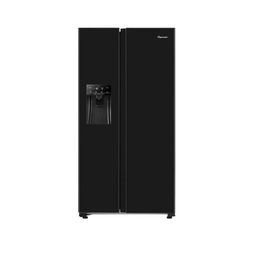 Fridgemaster Ms91500ieb - Amerikaanse Koelkast - 179.1 Cm - 499l - No Frost - Zwart | Nieuw (outlet)