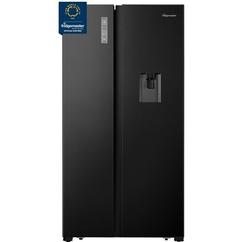 Fridgemaster Ms91520deb - Amerikaanse Koelkast - 519 Liter - Nofrost - Zwart | Nieuw (outlet) Tweedehands