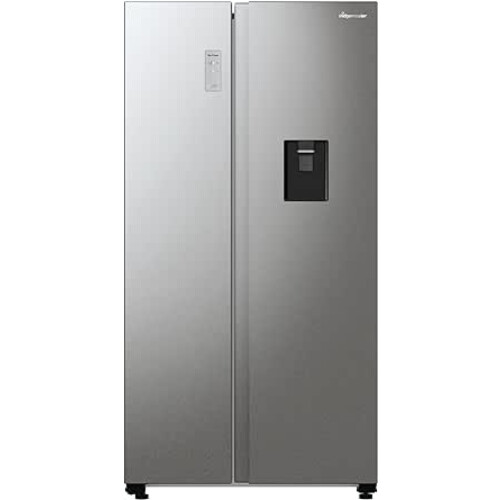 Fridgemaster MS91547DFE - Amerikaanse Koelkast - 547 liter - Zilver