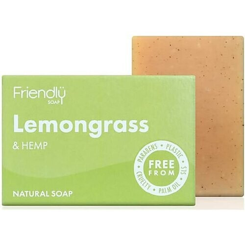 Friendly Soap Badzeep - Citroengras & Hennep Tweedehands