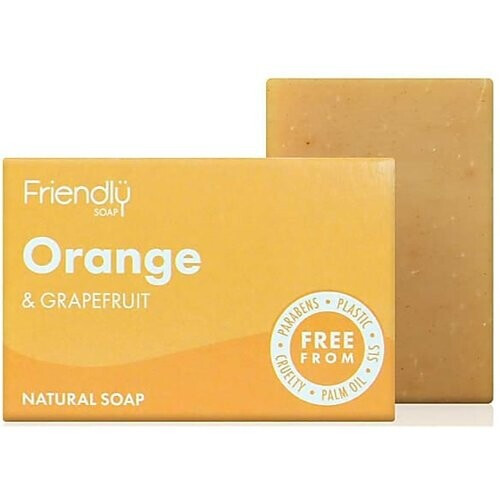 Friendly Soap Badzeep - Sinaasappel & Grapefruit Tweedehands