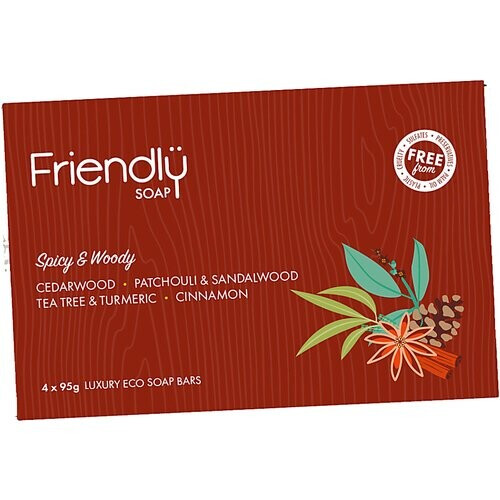 Friendly Soap Zeep Selectie - Spicy & Woody Tweedehands