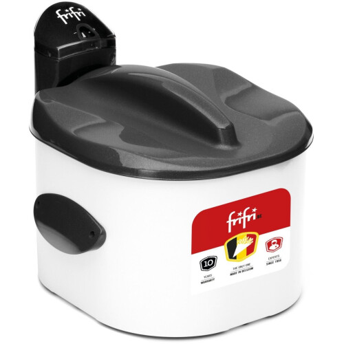 Frifri 1528 - Friteuse - 3200W - XL ronde mand 1,5 kg - Wit Tweedehands