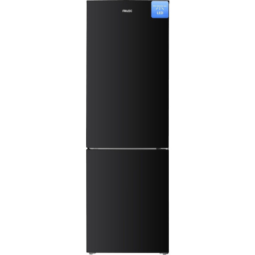 Frilec BONN325-040CB - Koel-vriescombinatie - 315L inhoud - Zwart