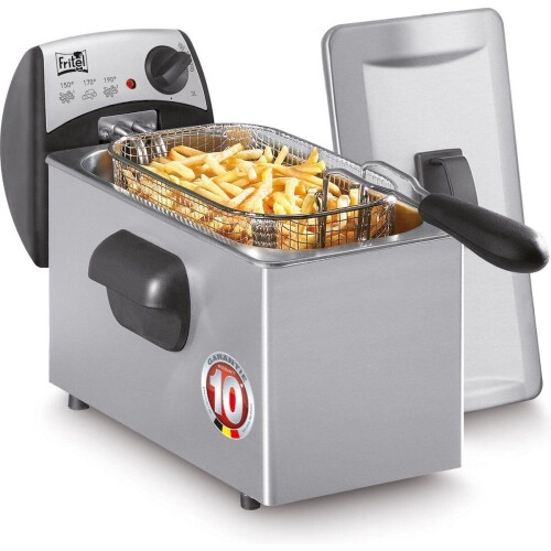 Fritel FR 1355 - Friteuse - Koude Zone - Inox