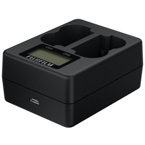 Fujifilm BC-W235 - Dubbel Lader - NP-W235 batterij - Zwart Tweedehands