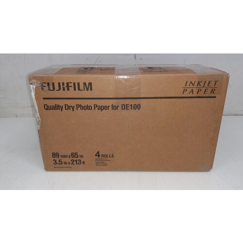 Fujifilm DE100 - Papier 250G Brillant 89mmx65m