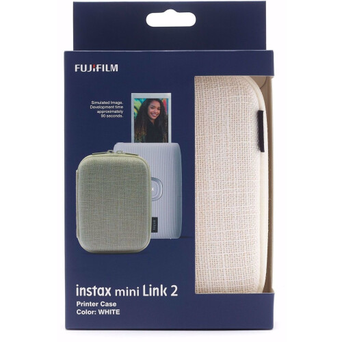 Fujifilm Instax Mini Link2 - Printer Case - Stevige beschermhoes - Clay White