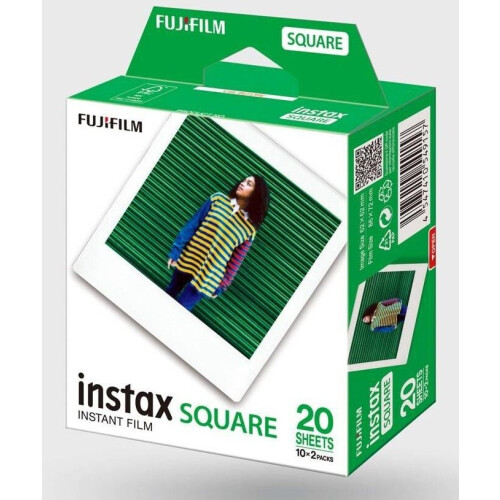 Fujifilm instax SQUARE - Instant fotopapier - 10 stuks (10 stuks) Tweedehands
