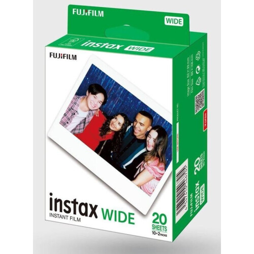 Fujifilm instax WIDE - Instant fotopapier - 20 films (20 stuks)
