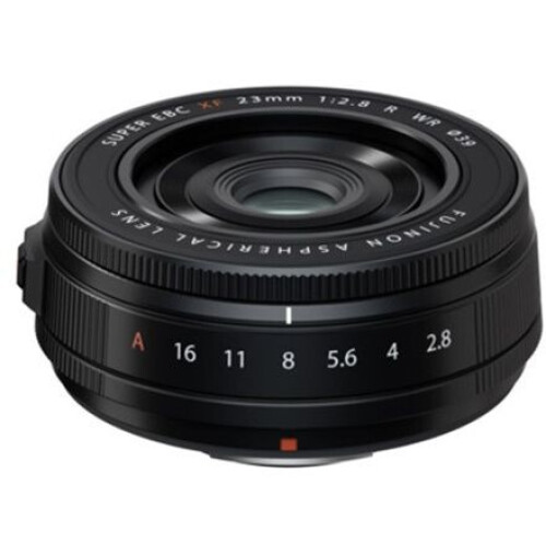 Fujifilm XF 23mm f/2.8 R WR - Prime lens - Weerbestendig - Zwart