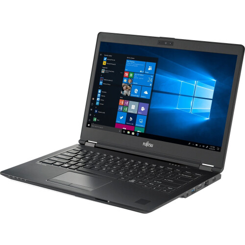 Fujitsu Lifebook U7410 - Laptop - Intel Core i5-10210U 1,6 GHz 8 GB RAM 256 GB SSD - Zwart