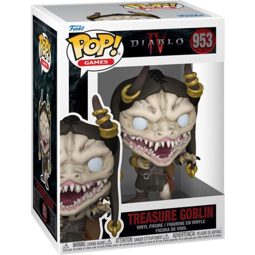 Funko Pop - Pop Games: Diablo 4 - Treasure Goblin - #953 - 9,5 cm