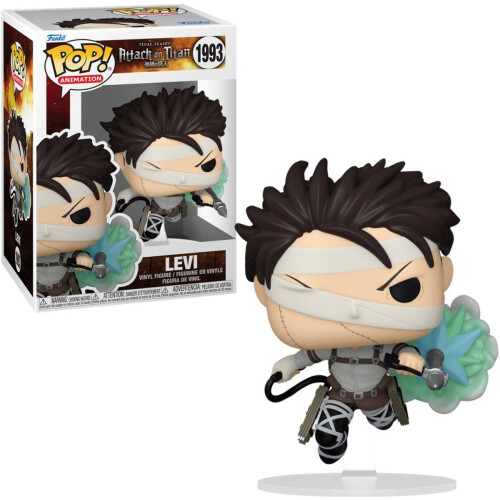 Funko Pop! Attack On Titan Levi vinylfiguur 1993 - PVC - Anime-vibes - Standard