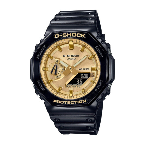 G-Shock GA-2100GB-1AER - Polshorloge - Quartz - Zwart