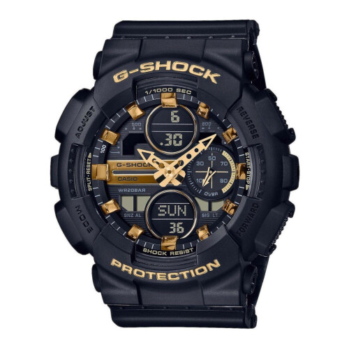 G-Shock GMA-S140M-1AER - Herenhorloge 20 ATM - Mineraalglas - Zwart