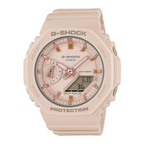 G-Shock GMA-S2100-4AER - Dames Horloge - 20 ATM waterdicht - Koraalrood Tweedehands