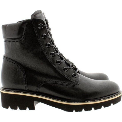 Gabor 52.735.27 - Veterboots - Uitneembare zool - Zwart - Maat 40