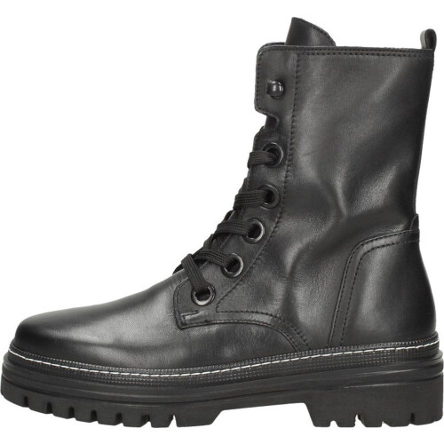 Gabor 91.721 - Dames Laarzen - Veterschoenen Hoog - Zwart