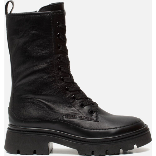 Gabor 91.831 - Hoge sneakers - Leer - Zwart - Maat 42