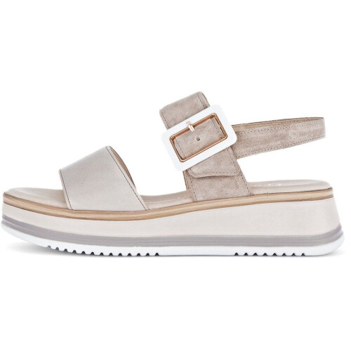 Gabor - Dames Sandalen - maat 40 - beige Tweedehands