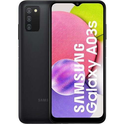 Refurbished Galaxy A03s 32GB - Zwart - Simlockvrij - Dual-SIM Tweedehands