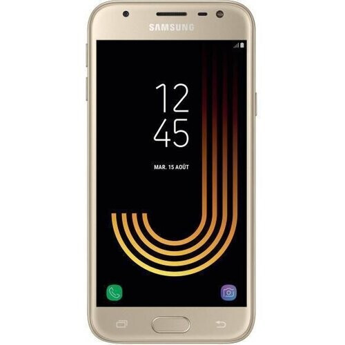 Refurbished Galaxy J3 (2017) 16GB - Goud - Simlockvrij - Dual-SIM Tweedehands