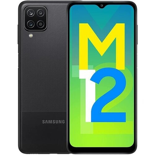 Refurbished Galaxy M12 64GB - Zwart - Simlockvrij - Dual-SIM Tweedehands