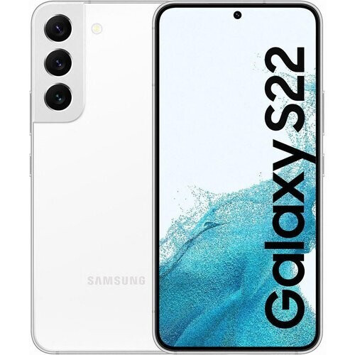 Refurbished Galaxy S22 5G 256GB - Wit - Simlockvrij - Dual-SIM Tweedehands