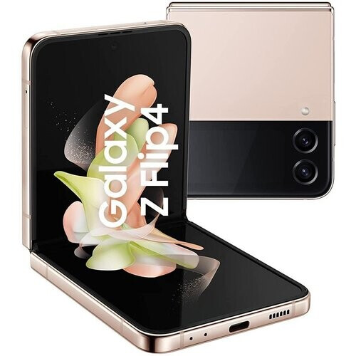 Refurbished Galaxy Z Flip4 128GB - Rosé Goud - Simlockvrij Tweedehands