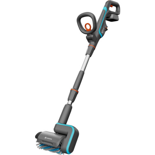 GARDENA AquaBrush Patio - Accu-multireiniger 18V P4A - gebruiksklare set