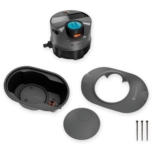 GARDENA AquaPrecise - Bewateringsset ondergronds - Irrigatiesysteem tot 320 m² - Zonne-energie Tweedehands