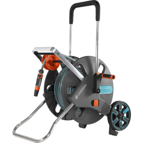 GARDENA CleverRoll L Easy Slangenwagen - Maximaal 50 meter - Antraciet