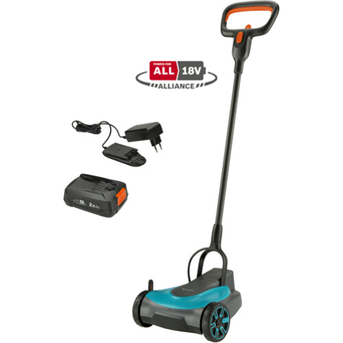 Gardena HandyMower 22/18 V P4A - Duwmaaier - Accu - Maaibreedte 22cm Tweedehands