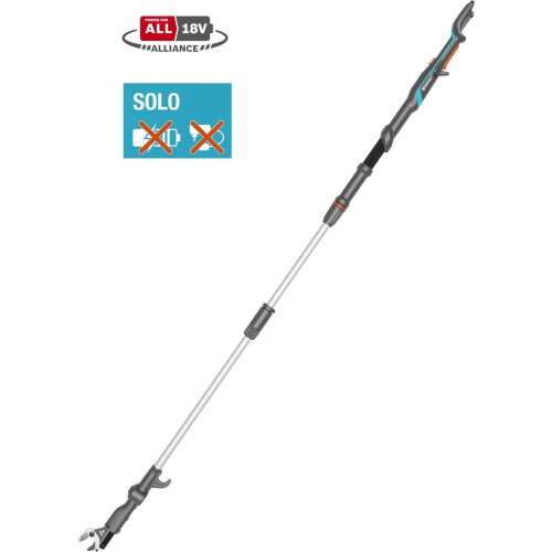 GARDENA HighCut 250/18V P4A solo - Accutelescoop Takkenschaar - Max. lengte 2,5 m - Max. takdiameter 28 mm